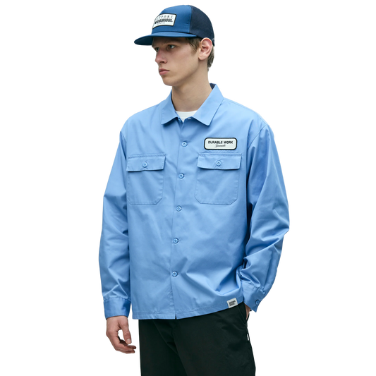 Neighborhood Classic Work Shirt L/S -1 Blue