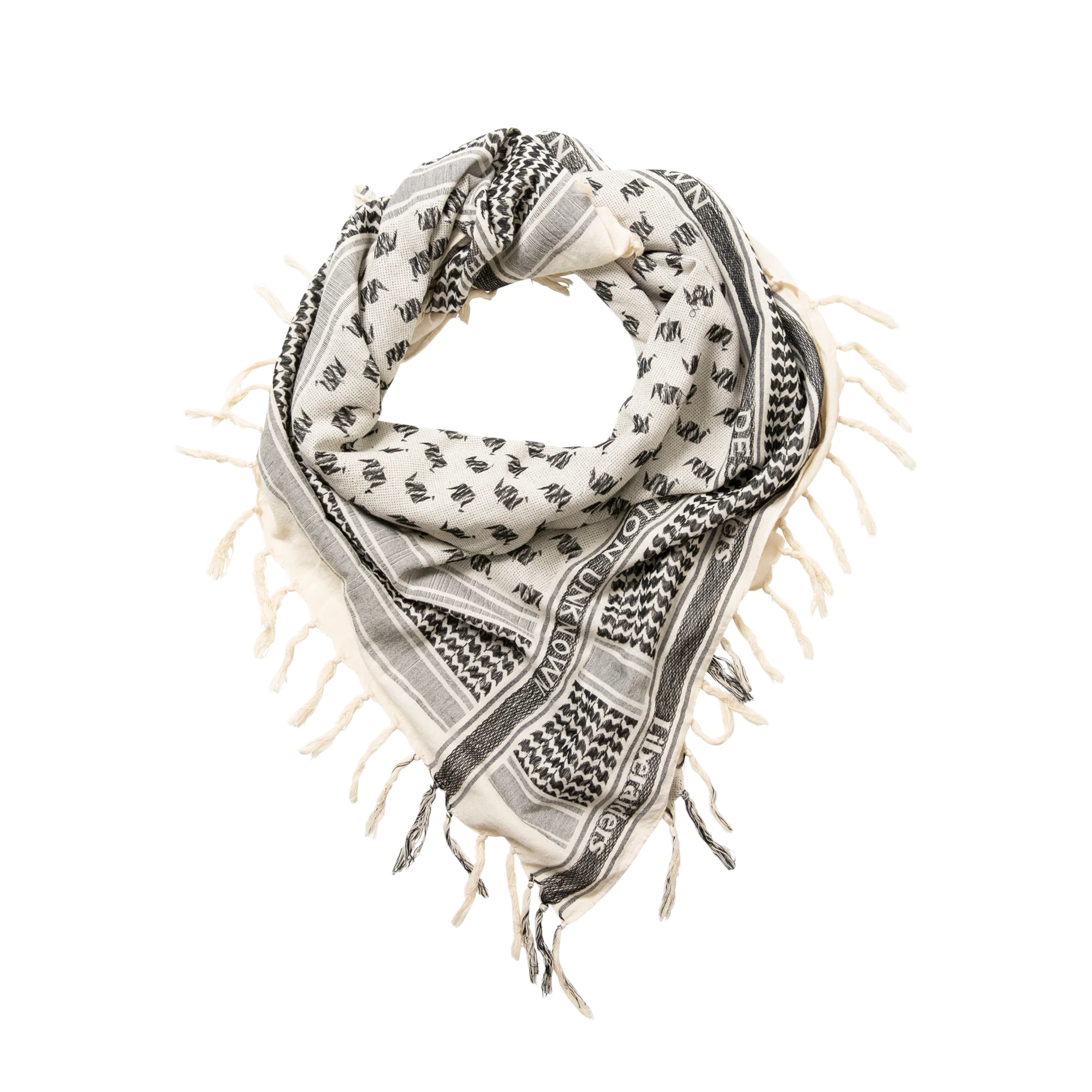 Liberaiders LR Jacquard Stole White