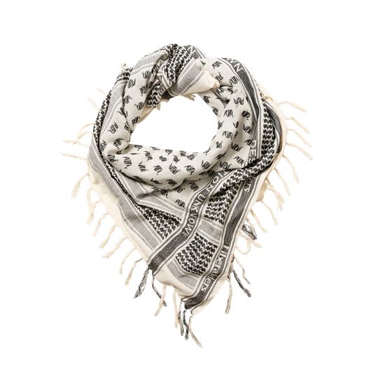 Liberaiders LR Jacquard Stole White