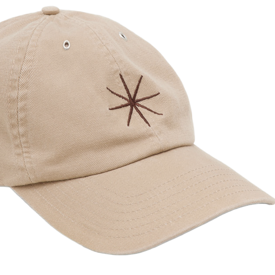 Pseushi Ball Cap Washed Khaki