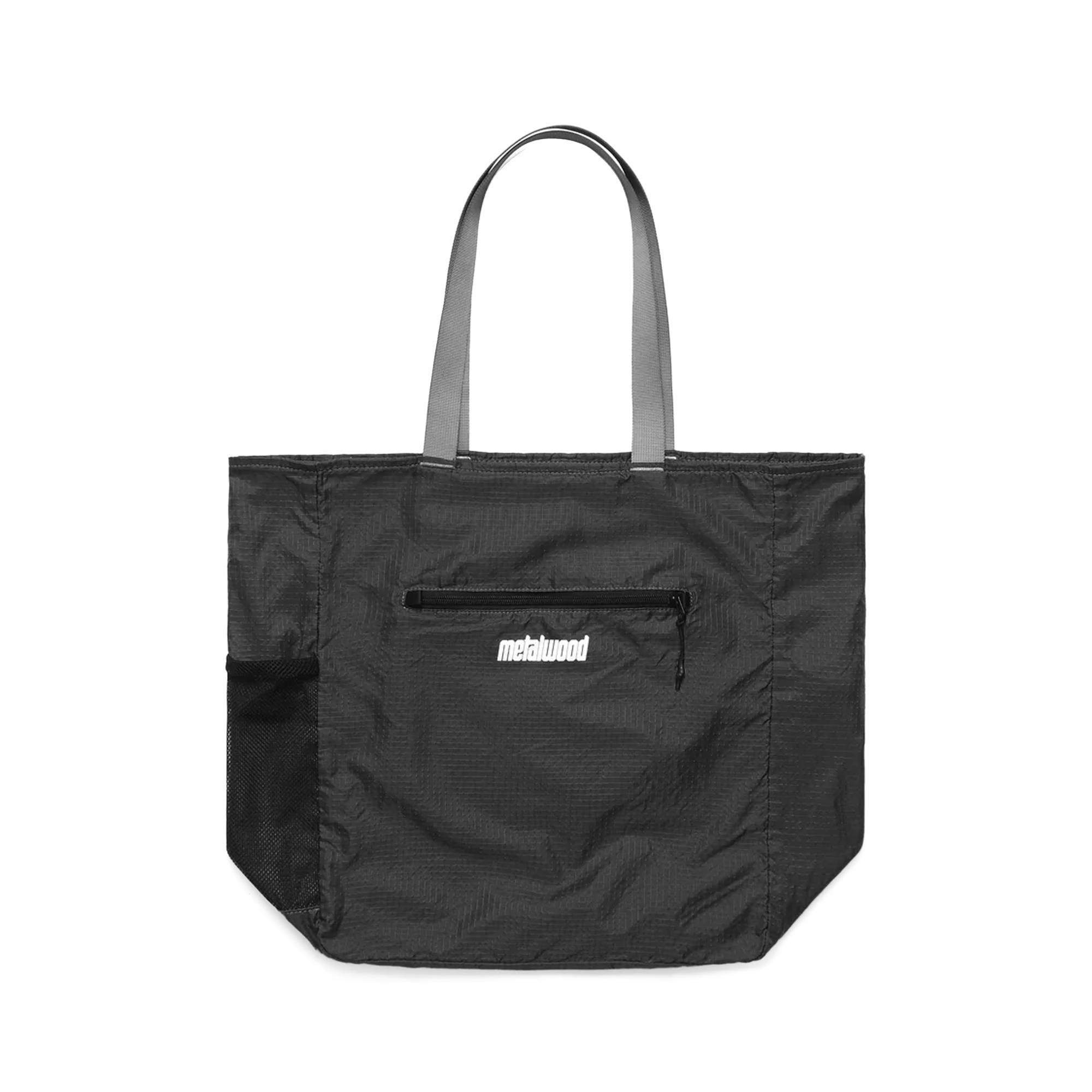 Metalwood Pocketable Tote Black
