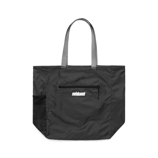 Metalwood Pocketable Tote Black