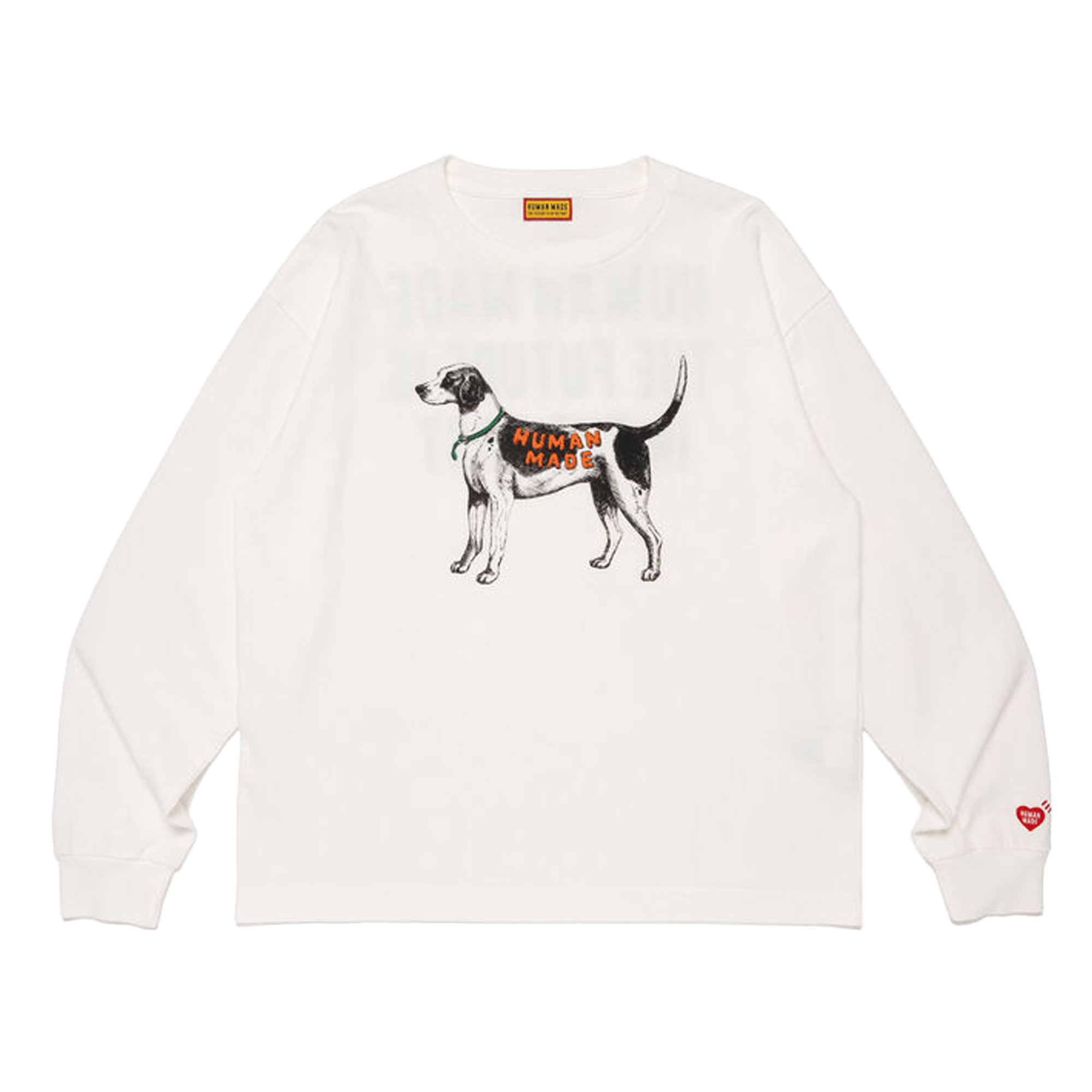 Human Made Graphic L/S T-Shirt White HM31CS038