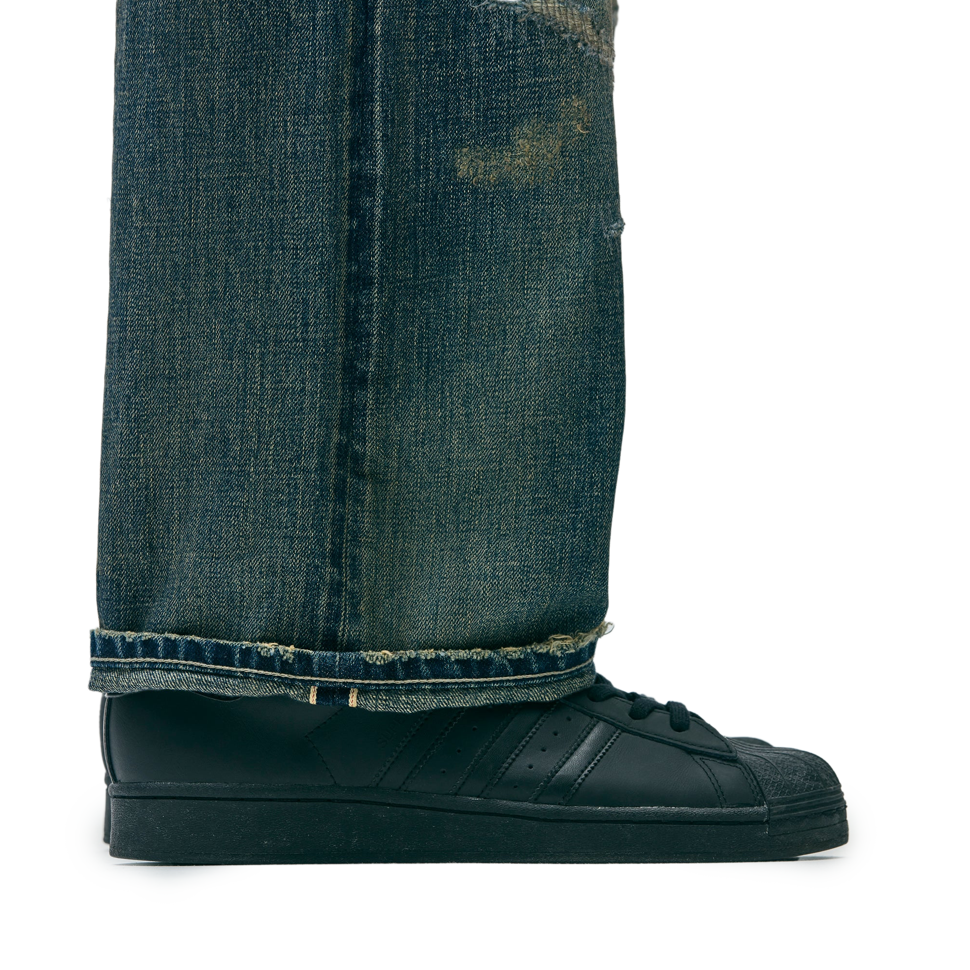 Neighborhood Savage Denim Dp Wide Pants Indigo 252XBNH-PTM07