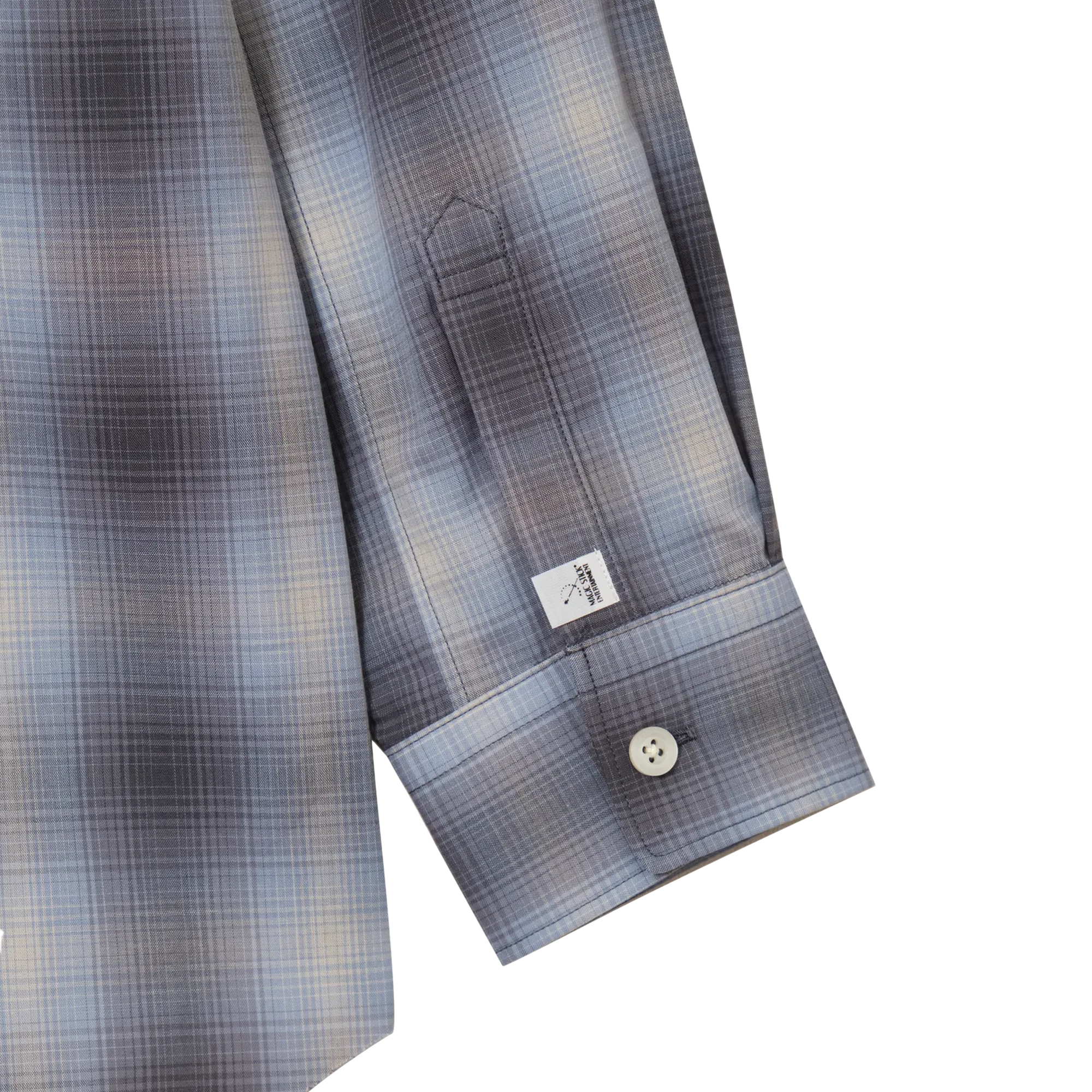 Magic Stick Prime Fit Lux Ombre Shirt Blue