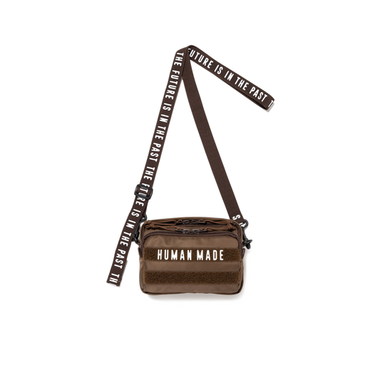 Human Made Military Pouch Mini Brown HM31GD075