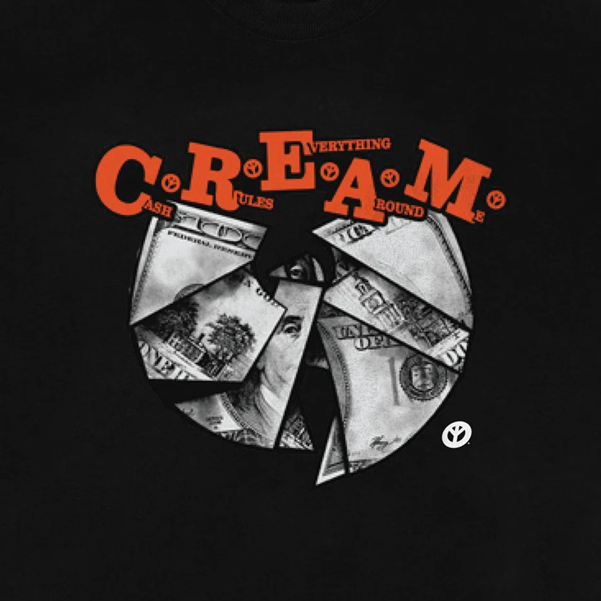 Babylon x Wu-Tang C.R.E.A.M Black T-Shirt