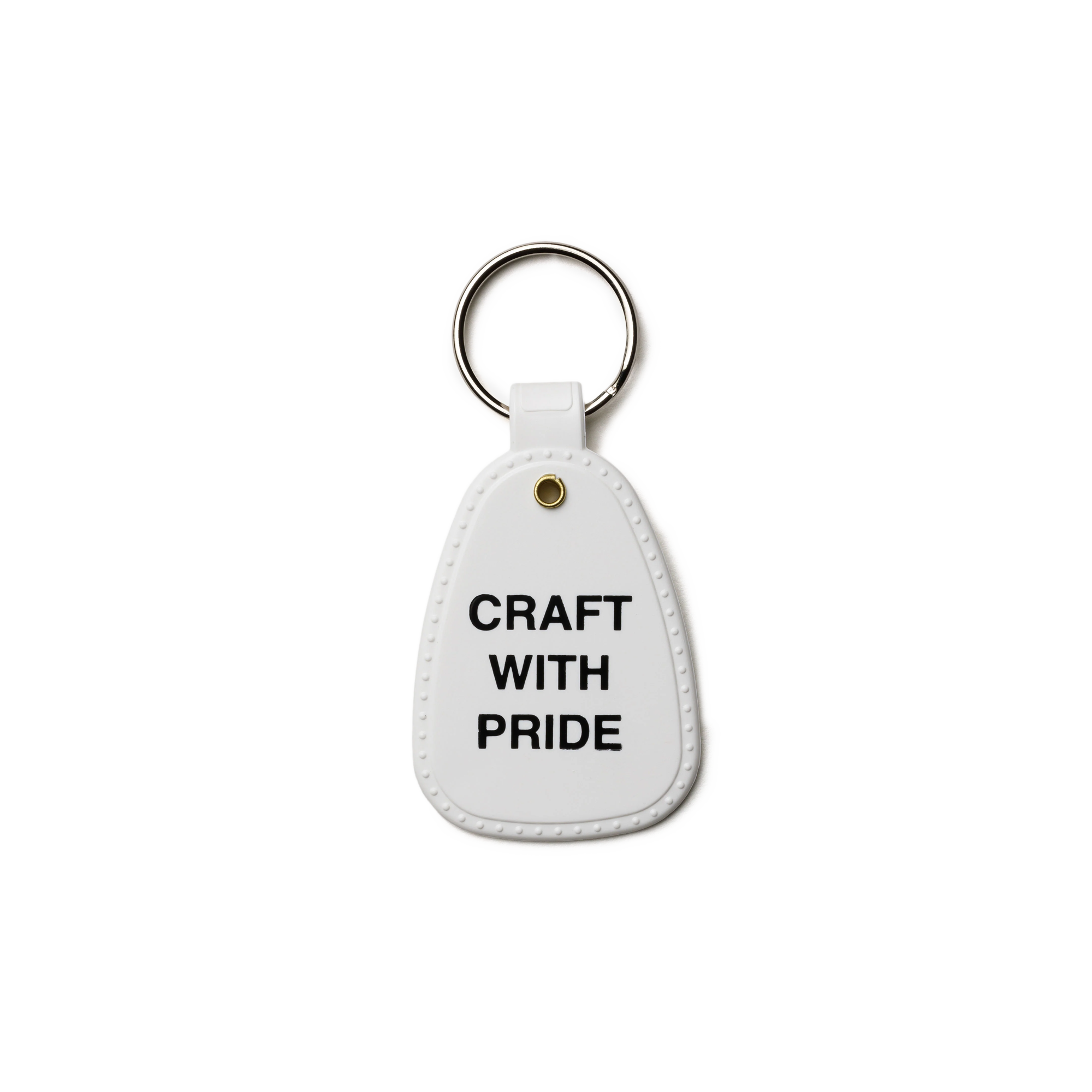 Neighborhood Advertising Keyholder White