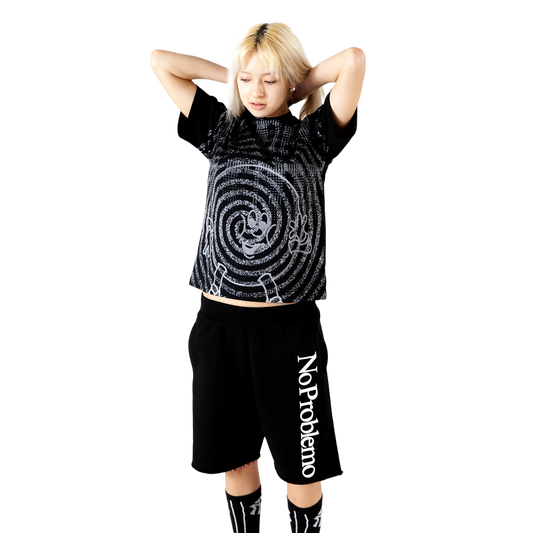 No Problemo Sweatshorts Black