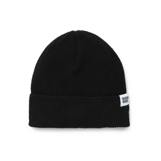 Neighborhood Jp Beanie Black