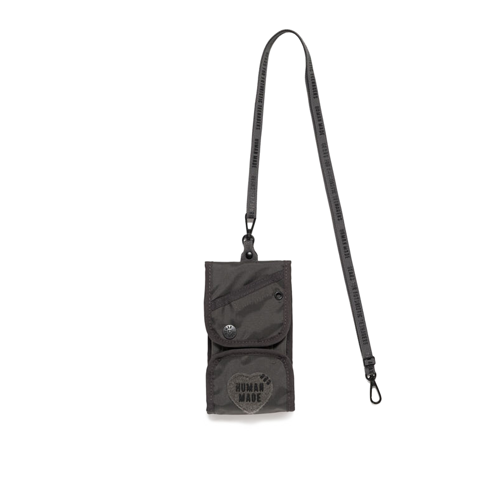 Human Made Military Pouch Gray HM31GD041