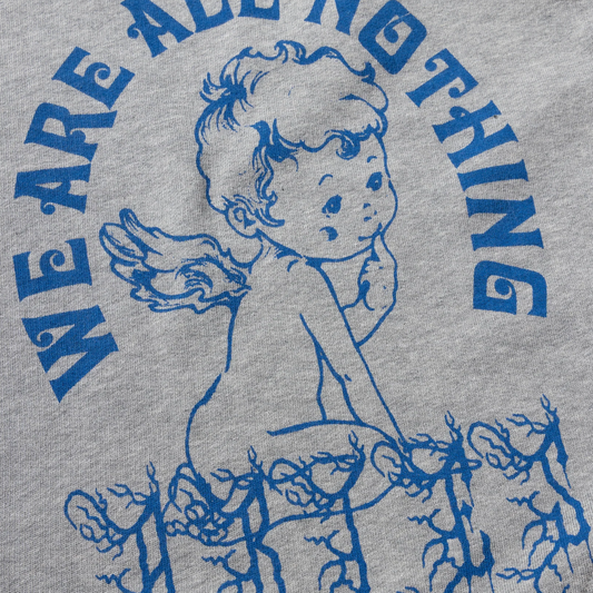 Aries Angel of Nothing Hooded Dress Grey Marl