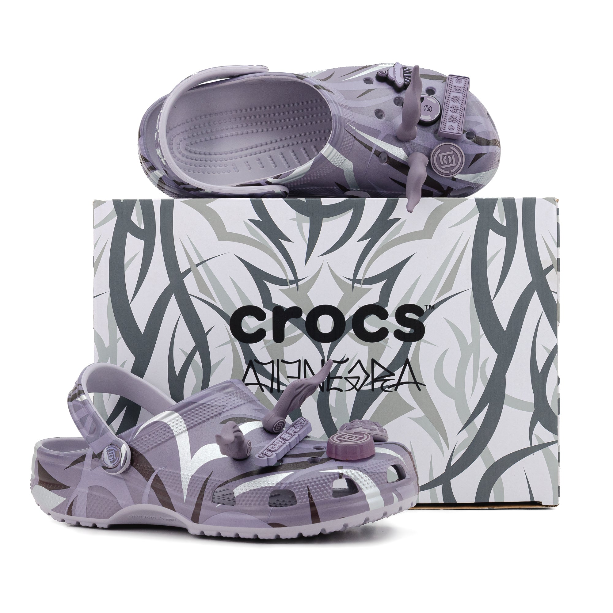 Crocs x CLOT Classic Clog Mauve Mist 208700-5PS