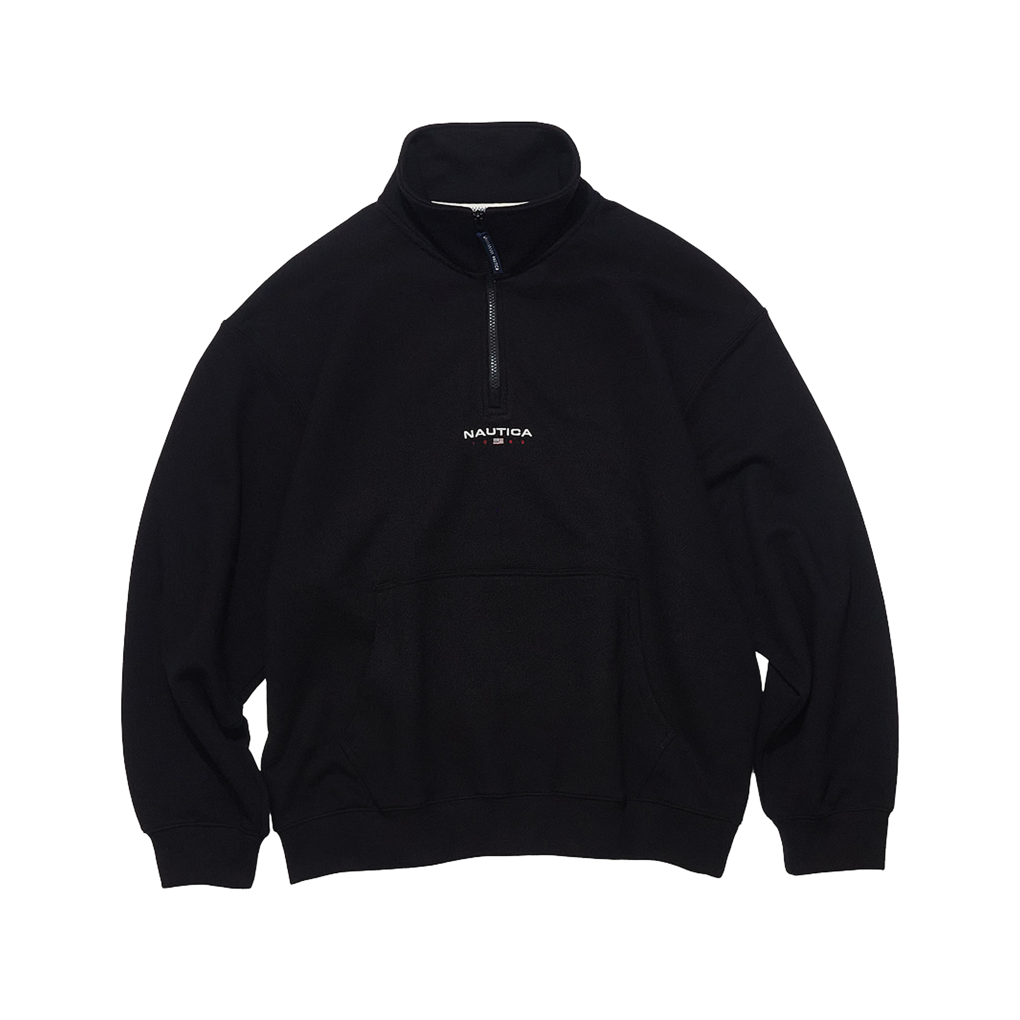 Nautica Korea 83Flag Half-Zip Sweatshirt Black