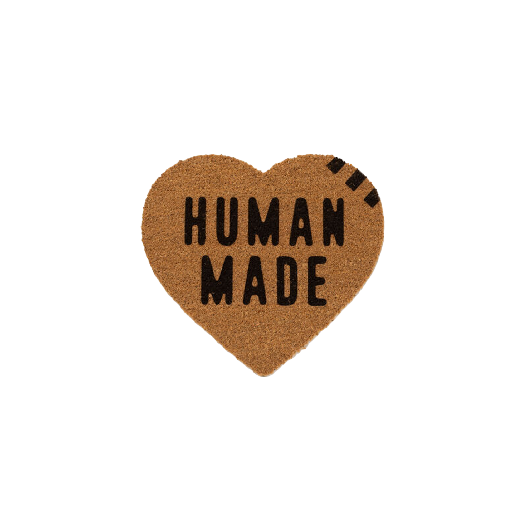 Human Made Heart Rug Small Beige HM31GD091