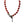Mikia 5mm Stone Bracelet Coral 231-M-007182-01