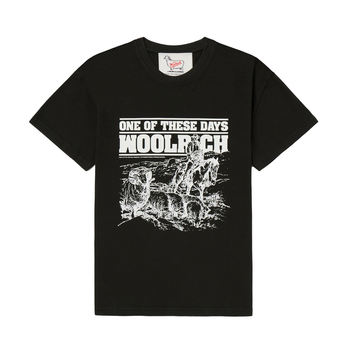 One Of These Days x Woorich Graphic Tee Washed black
