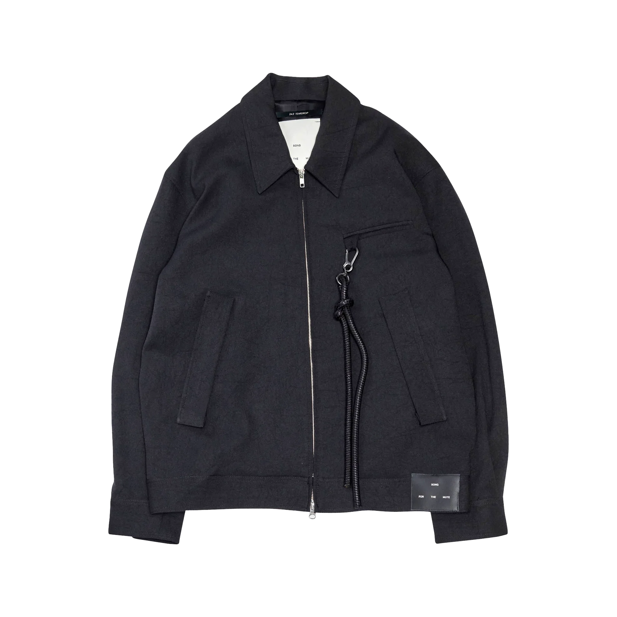 Song For The Mute Coach Jacket Black 242_MJK067_RCCLBLK