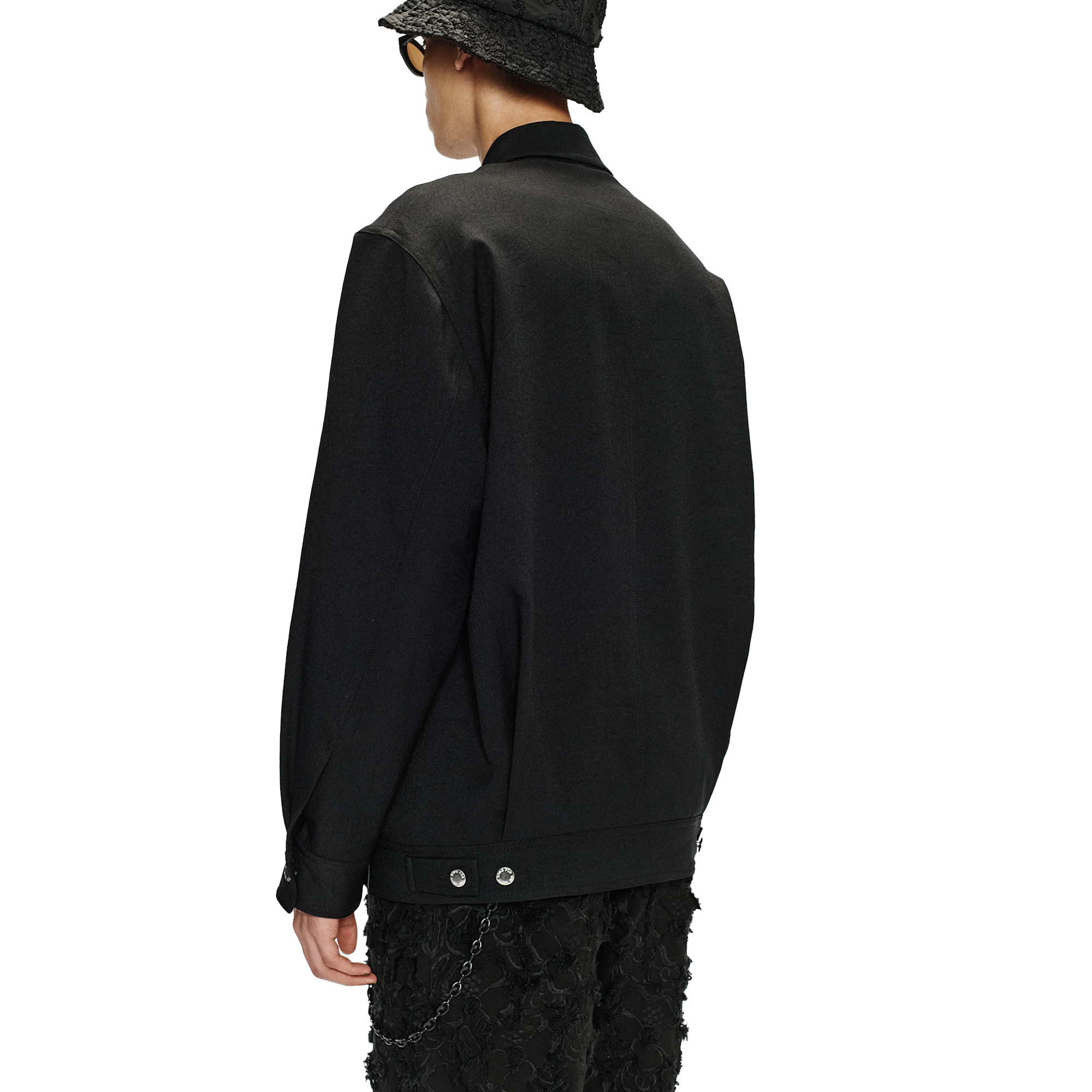 Song For The Mute Coach Jacket Black 242_MJK067_RCCLBLK