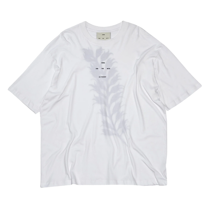 Song For The Mute "Logo" Oversized T-Shirt White