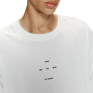 Song For The Mute "Logo" Oversized T-Shirt White