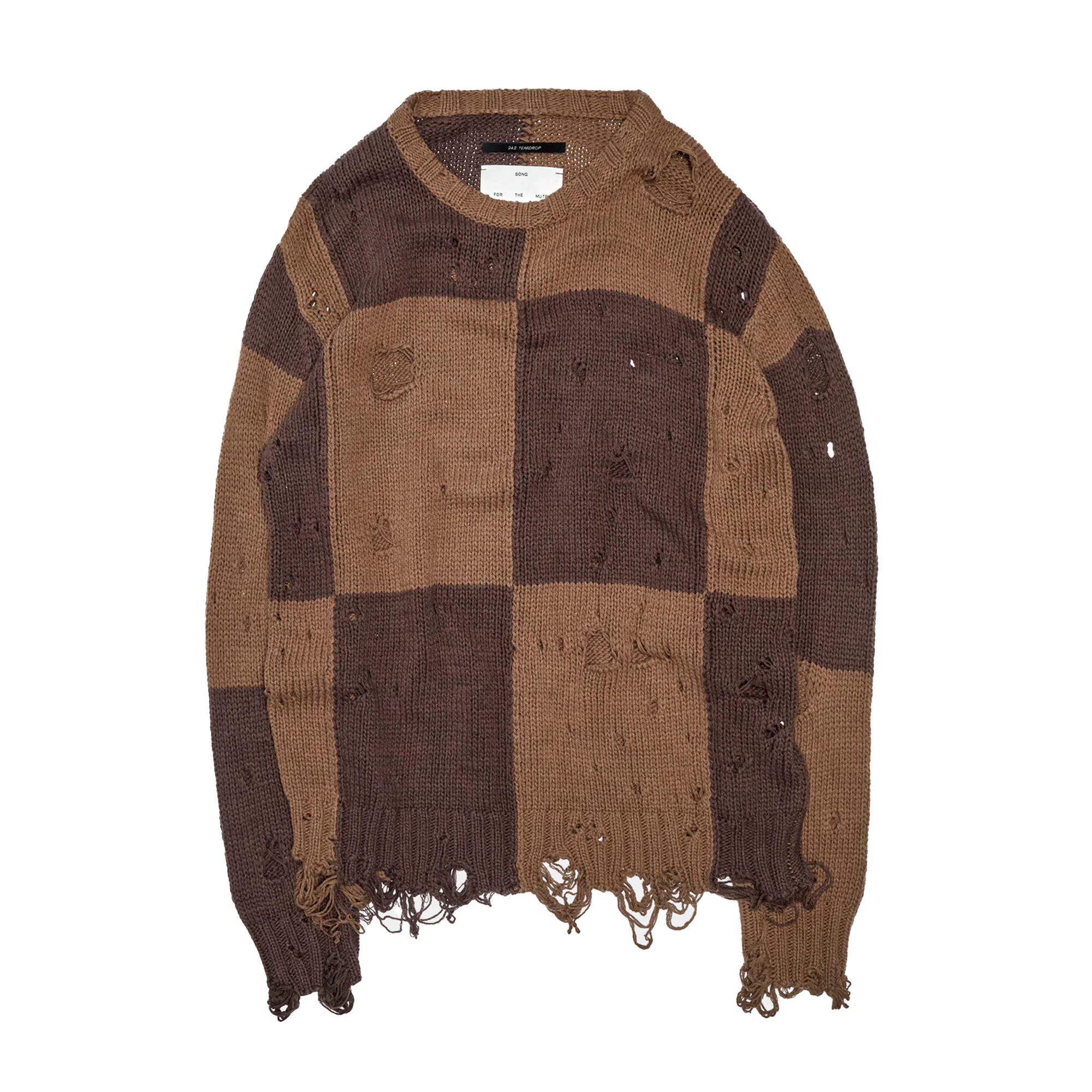 トップス SONG FOR THE MUTE OVERSIZED SWEATER SONG FOR THE MUTE | OVERSIZED SWEATER BLACK | L'ARMOIRE