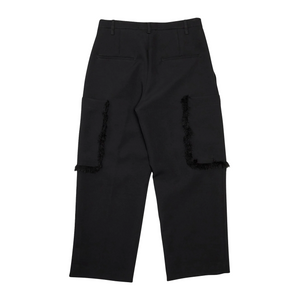 Song For The Mute Patch Pocket Pant Black