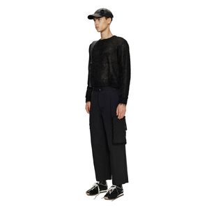 Song For The Mute Patch Pocket Pant Black