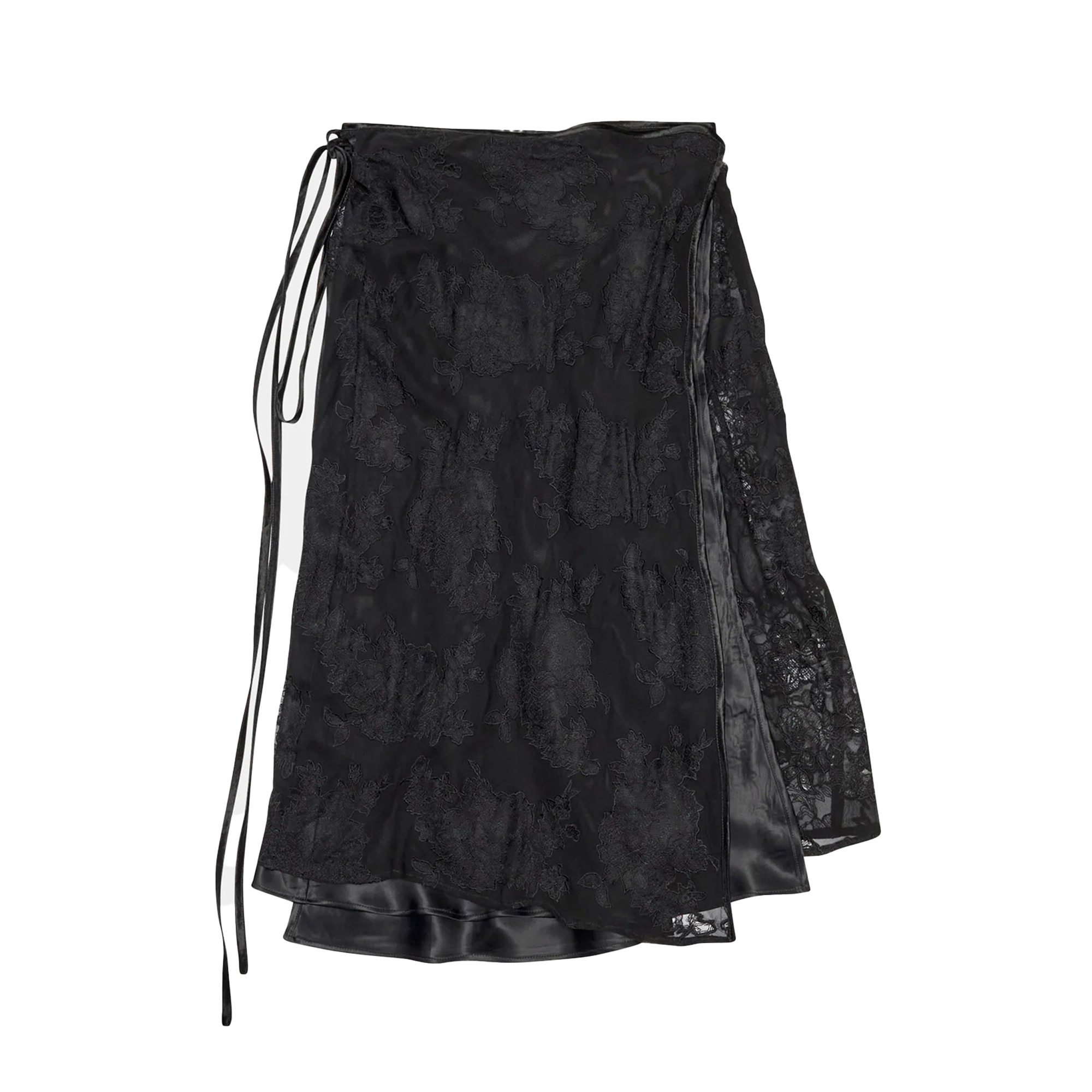 Song For The Mute Women's Wrap Skirt Black