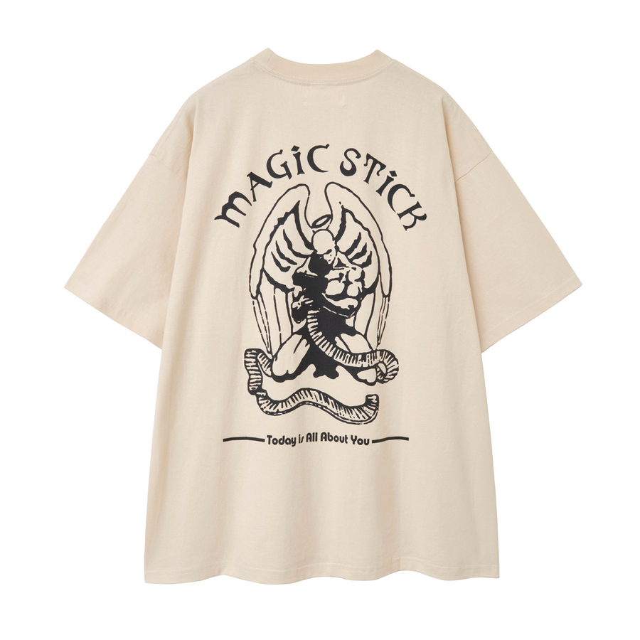 Magic Stick Euphanasia T-Shirt Beige