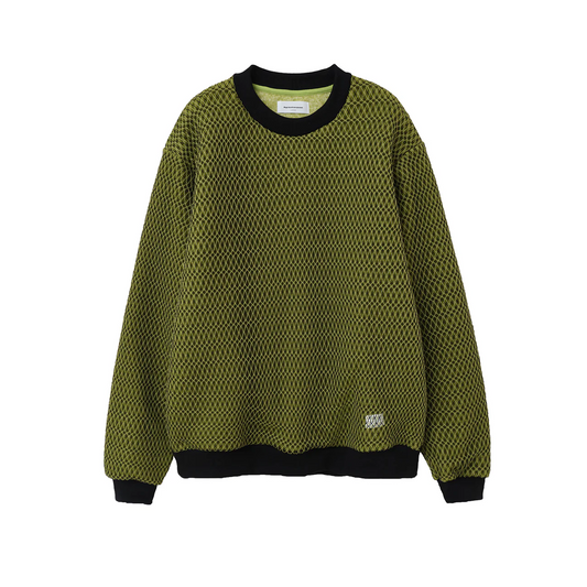 Magic Stick Predator Mesh Crew Sweat Green/Black