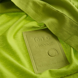 Ten c x Awake Knit T-Shirt Absinthe Green