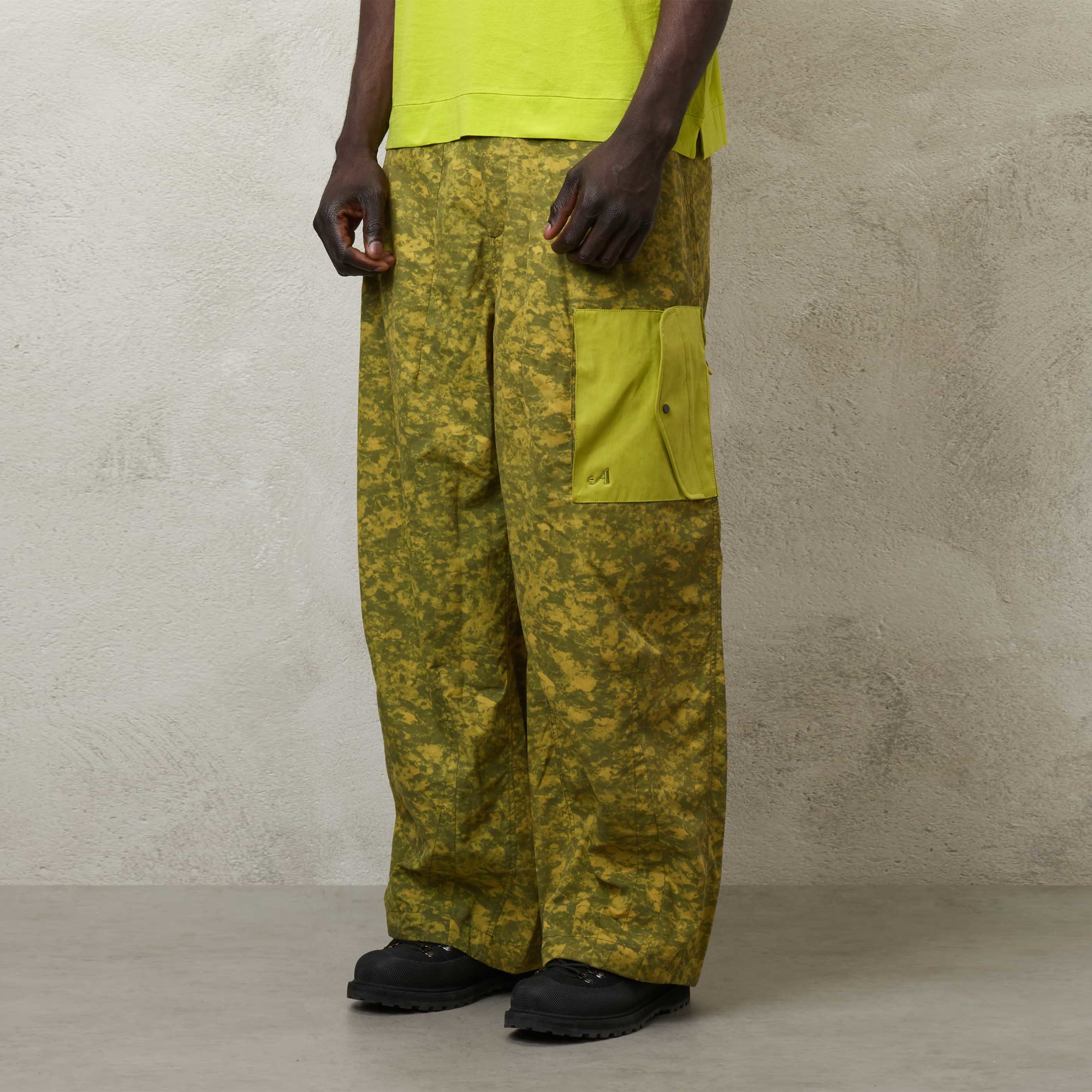 Ten c x Awake Cargo Trousers Absinthe Green