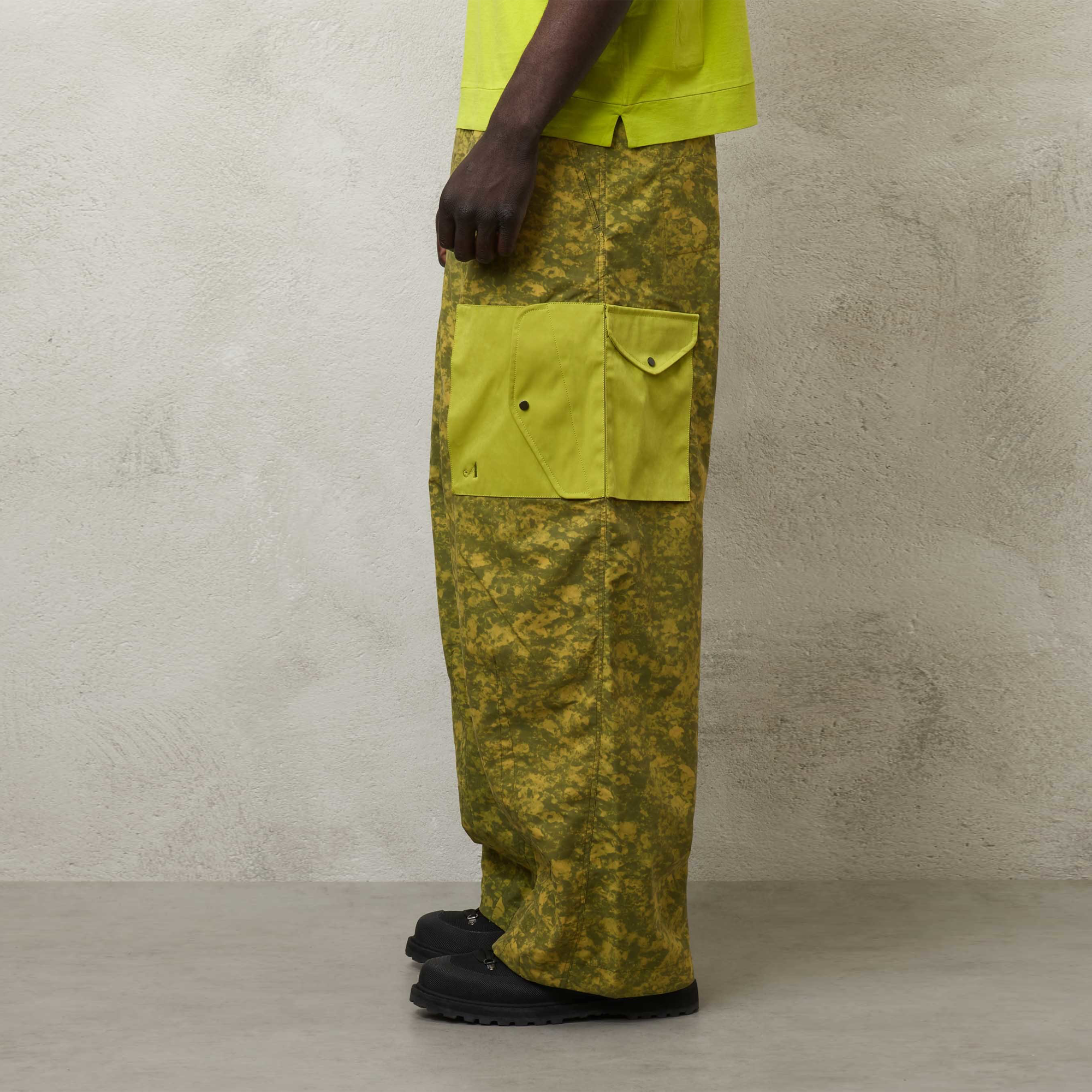 Ten c x Awake Cargo Trousers Absinthe Green