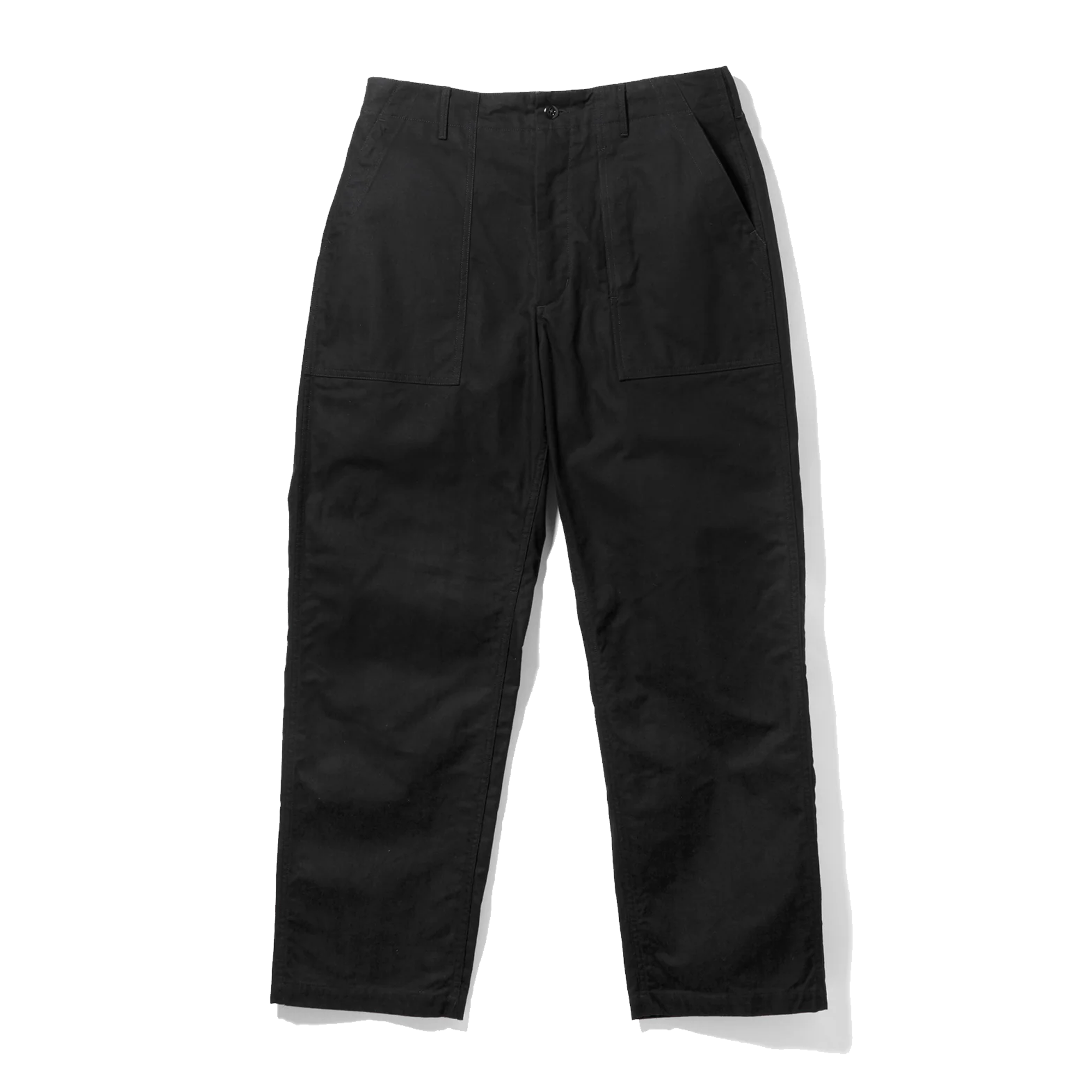 Engineered Garments Fatigue Pant A Black Cotton Brushed Hb – Laced