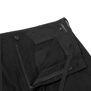 Engineered Garments Fatigue Pant A Black Cotton Brushed Hb