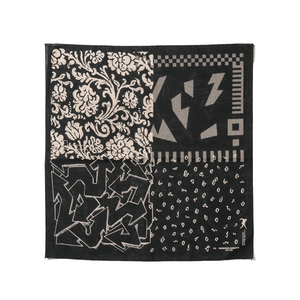 Engineered Garments Printed Bandana B Black - Graphic Patchwork