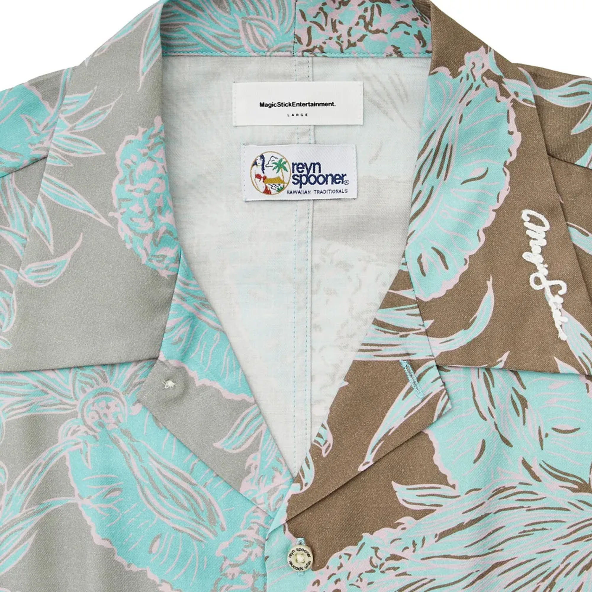 Magic Stick 2Face Chillin Hawaiian Shirt By Reyn Spooner Nature