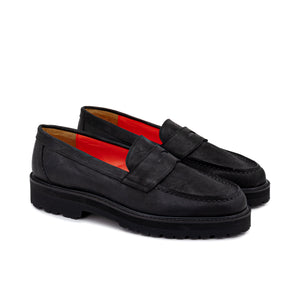 Magic Stick Special Coin Loafer By Tomo&Co. Black