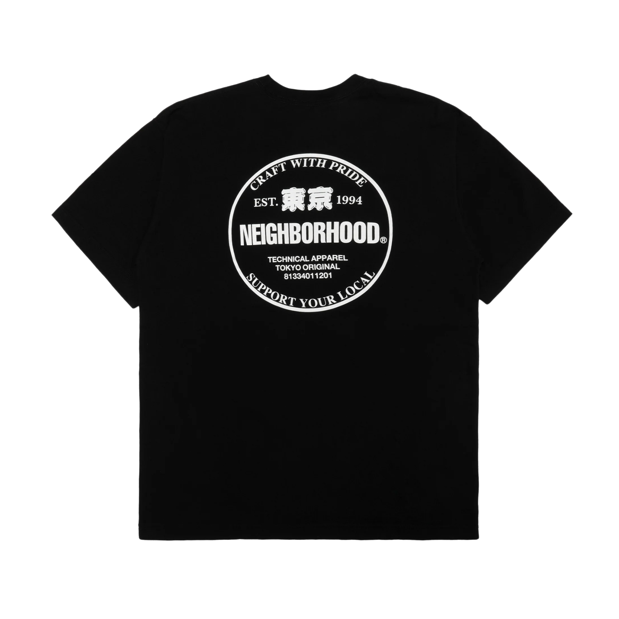 Neighborhood T-Shirt 6 Black