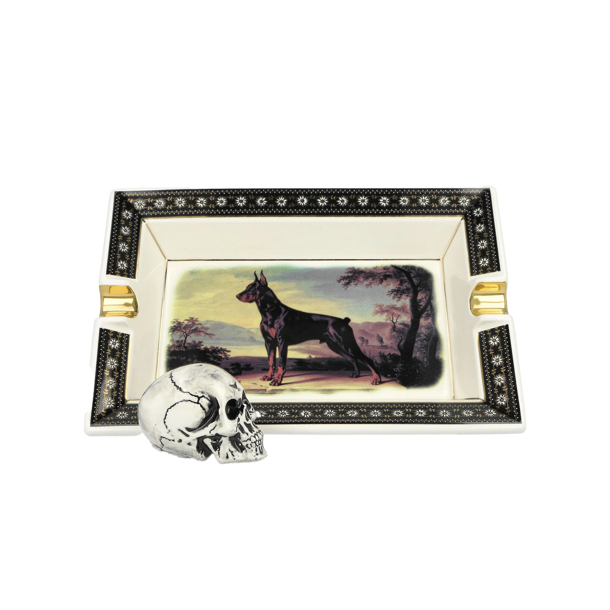 Neighborhood Square Incense Tray Black 252AINH-AC01