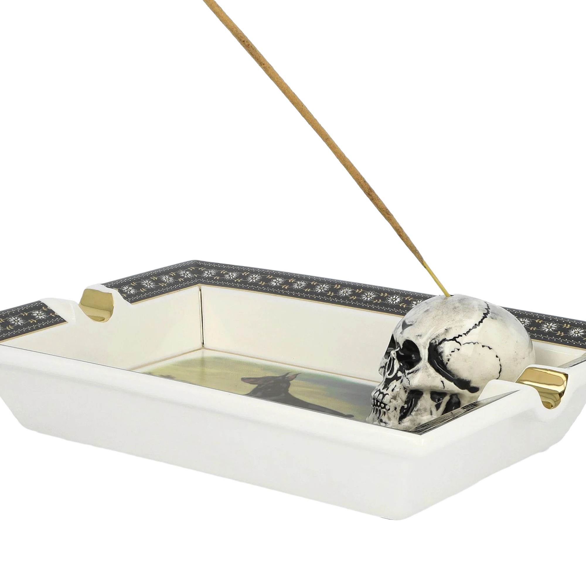 Neighborhood Square Incense Tray Black 252AINH-AC01