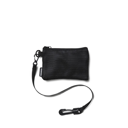 Neighborhood Mesh Coin Case Black 252FJNH-AC05