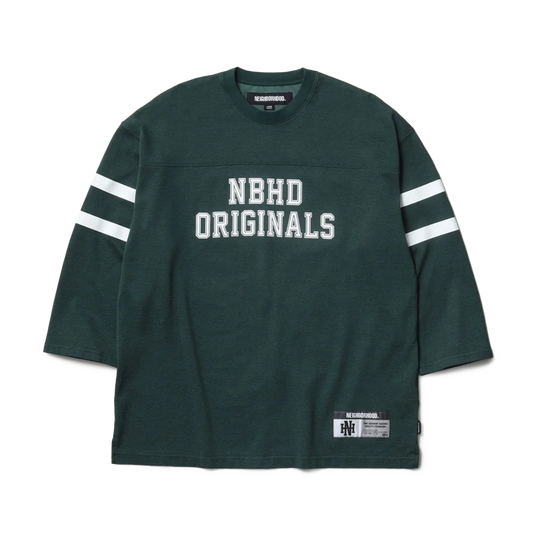 Neighborhood Football Shirt Long Sleeve Green 252FPNH-CSM13