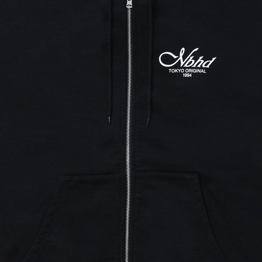 Neighborhood Staple Sweat Zip Hoodie L/S Black