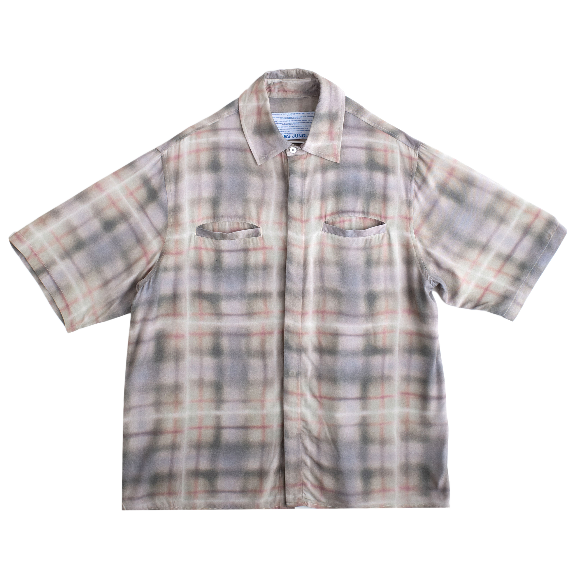 Jungles Jungles Airbrush Plaid Button Up Plaid