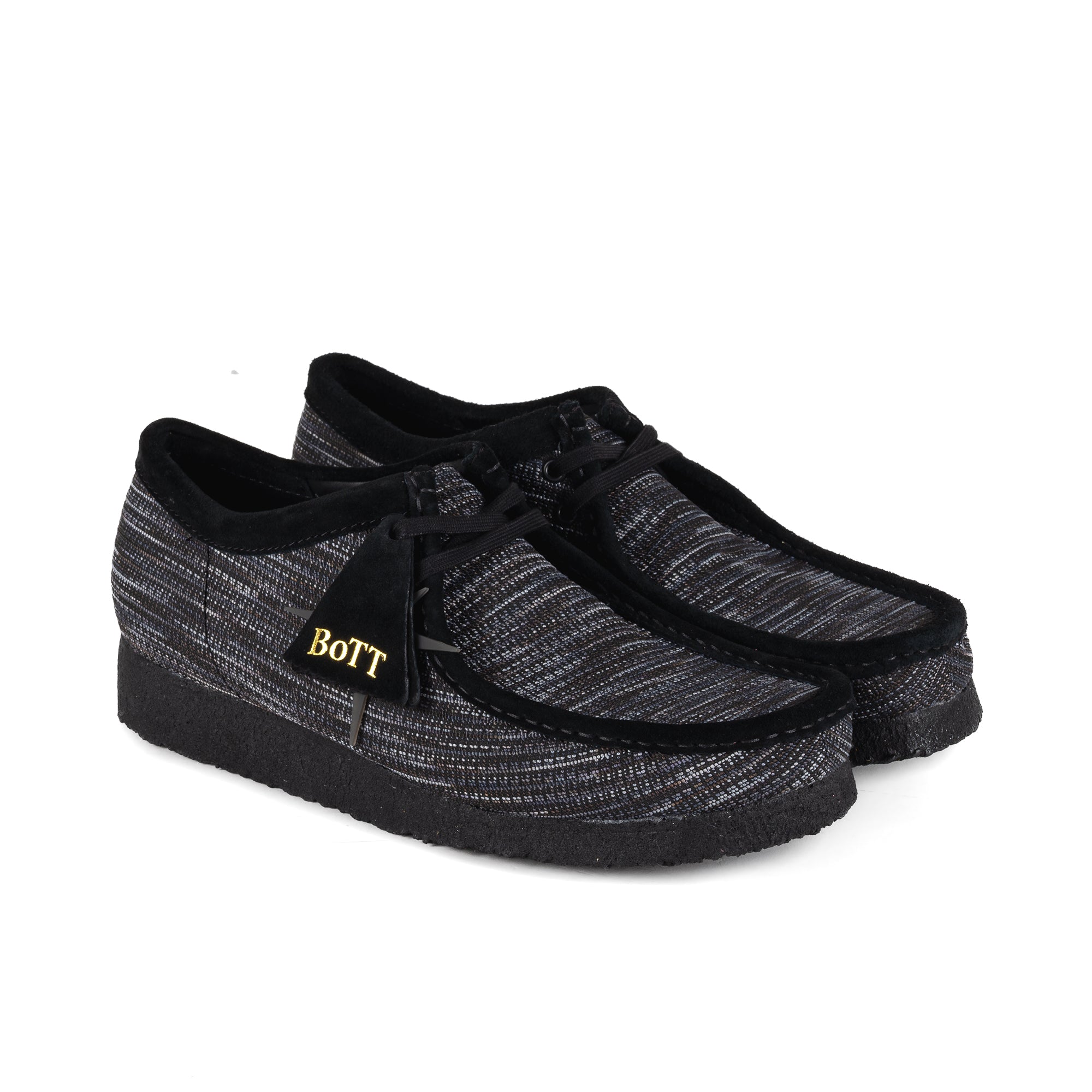 Clarks x BoTT Wallabee Black Interest G 26180238 – Laced