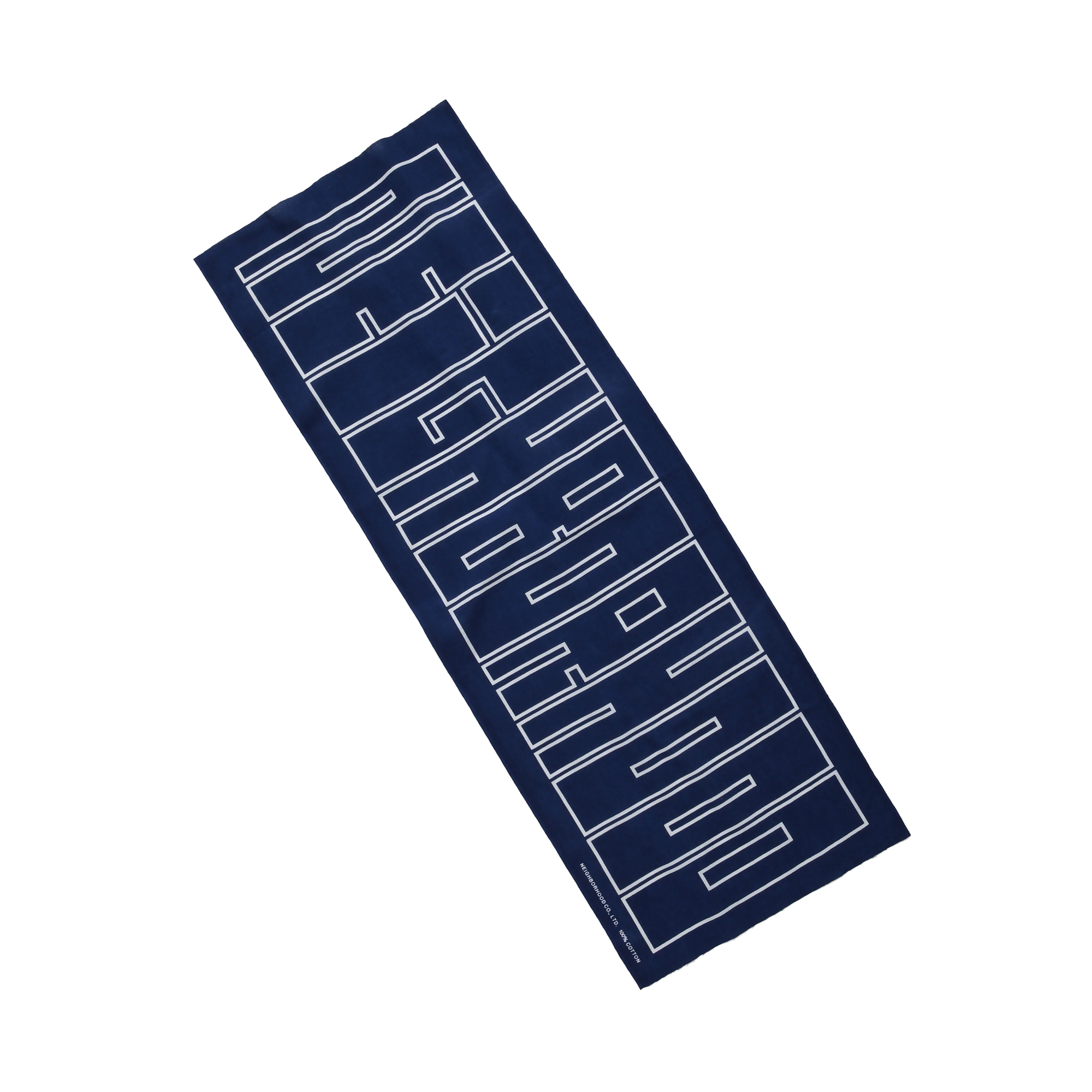 Neighborhood Kakumoji Tenugui Navy