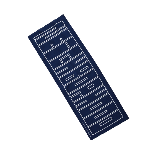 Neighborhood Kakumoji Tenugui Navy