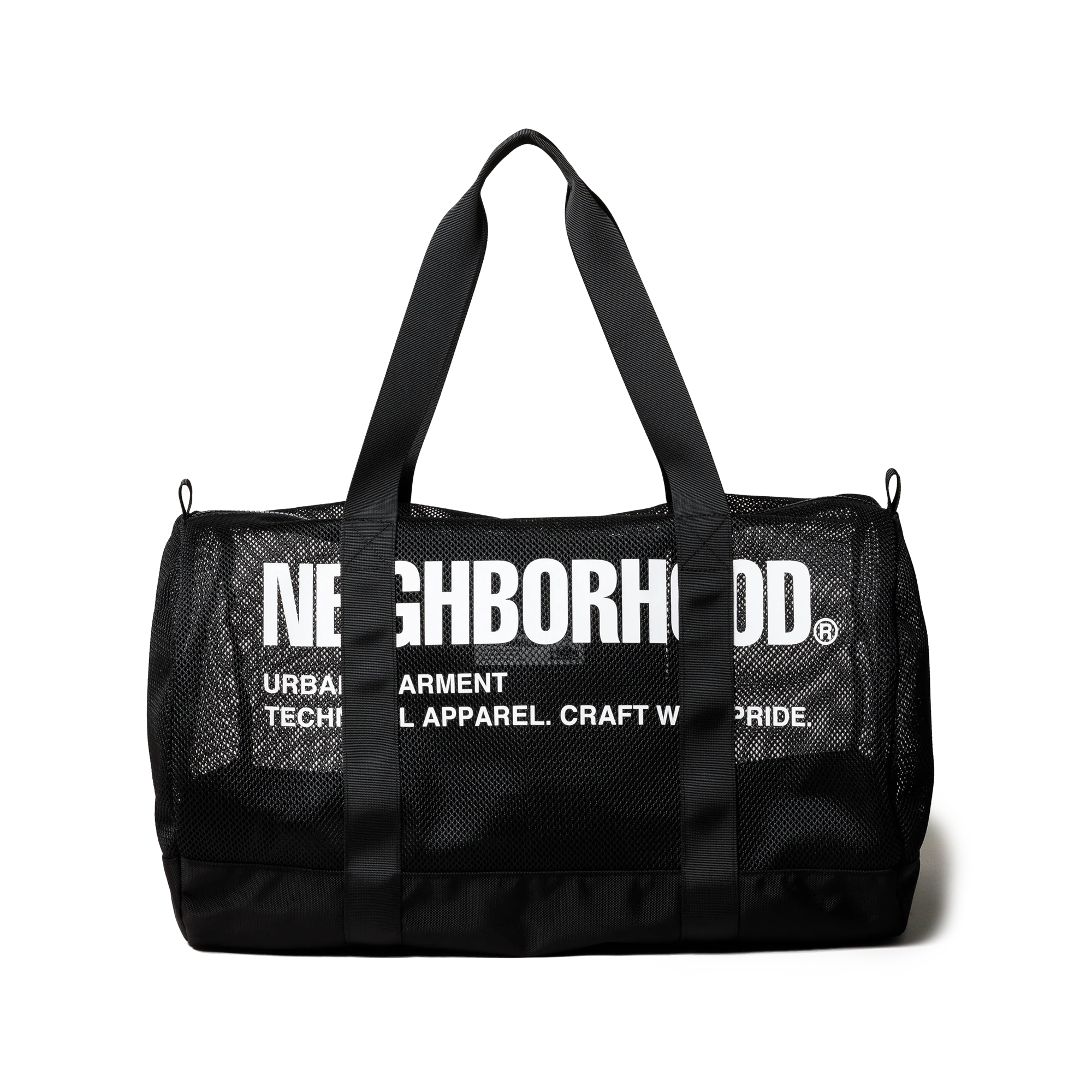 Neighborhood Mesh Boston Bag Black